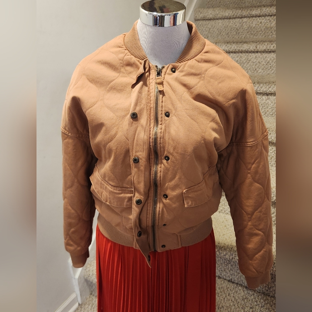 Universal Thread Brown Bomber Jacket - image 3